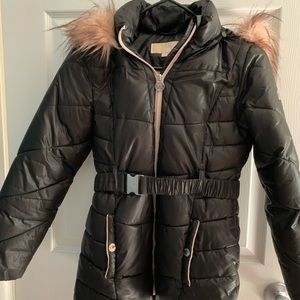 Michael Kors Girl’ jacket black/pink